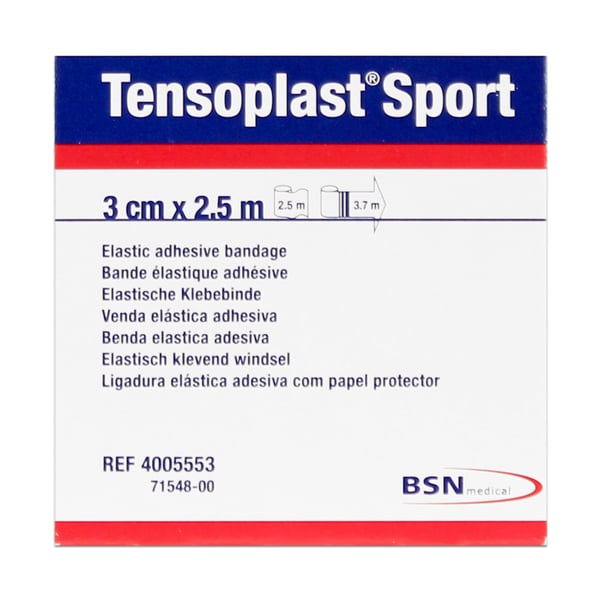 Tensoplast Sport 3 cm x 2,5 metri: Benda elastica adesiva porosa